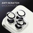 For iPhone 16 Pro / 16 Pro Max NORTHJO Camera Lens Protector Clear Ring Tempered Glass Film(Clear) - 3