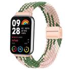 For Xiaomi Smart Band 9 Pro / Redmi Watch 5 Slim Magnetic Buckle Braided Loop Watch Band(Pink Starlight Cactus) - 1
