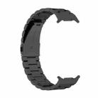 For Samsung Galaxy Watch Ultra 47mm / Ultra 2025 Three Beads Stainless Steel Watch Band with Removal Tool(Black) - 2
