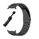 For Samsung Galaxy Watch Ultra 47mm / Ultra 2025 Three Beads Stainless Steel Watch Band with Removal Tool(Black) - 3