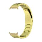 For Samsung Galaxy Watch8 / Watch8 Classic Three Beads Stainless Steel Watch Band with Removal Tool(Gold) - 2