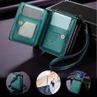 For Samsung Galaxy Z Flip7 CaseMe C22 Card Slots Holder RFID Anti-theft Phone Case(Green) - 3