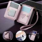 For Samsung Galaxy Z Flip7 CaseMe C22 Card Slots Holder RFID Anti-theft Phone Case(Pink) - 3