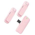 M6 2 Microphone + 1 Receiver Wireless Microphone AI Noise Reduction Live Streaming Mic(Pink) - 1
