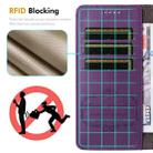 For iPhone 16 Plus ENKAY RFID Blocking Wallet Kickstand Litchi Texture Leather Phone Case(Red) - 3