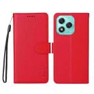 For Honor 400 Lite ENKAY RFID Blocking Wallet Kickstand Litchi Texture Leather Phone Case(Red) - 2