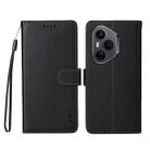 For Honor 400 Pro Global 160.8mm ENKAY RFID Blocking Wallet Kickstand Litchi Texture Leather Phone Case(Black) - 2