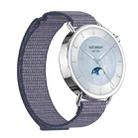 For Xiaomi Watch S4 41mm Quick Release Two Section Braided Nylon Loop Watch Band(Midnight Blue) - 2