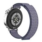 For Xiaomi Watch S4 41mm Quick Release Two Section Braided Nylon Loop Watch Band(Midnight Blue) - 3
