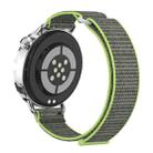 For Xiaomi Watch S4 41mm Quick Release Two Section Braided Nylon Loop Watch Band(Flash Yellow) - 3