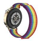 For Xiaomi Watch S4 41mm Quick Release Two Section Braided Nylon Loop Watch Band(Rainbow) - 3