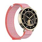 For Xiaomi Watch S4 41mm Quick Release Two Section Braided Nylon Loop Watch Band(Brilliant Pink) - 2
