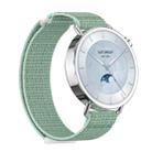For Xiaomi Watch S4 41mm Quick Release Two Section Braided Nylon Loop Watch Band(Turquoise) - 2