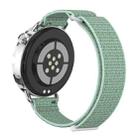 For Xiaomi Watch S4 41mm Quick Release Two Section Braided Nylon Loop Watch Band(Turquoise) - 3