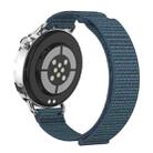 For Xiaomi Watch S4 41mm Quick Release Two Section Braided Nylon Loop Watch Band(Deep Misty Gray) - 3