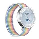 For Xiaomi Watch S4 41mm Quick Release Two Section Braided Nylon Loop Watch Band(Colorful) - 2