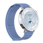 For Xiaomi Watch S4 41mm Quick Release Two Section Braided Nylon Loop Watch Band(Cape Blue) - 2