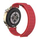 For Xiaomi Watch S4 41mm Quick Release Two Section Braided Nylon Loop Watch Band(China Red) - 3