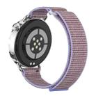 For Xiaomi Watch S4 41mm Quick Release Two Section Braided Nylon Loop Watch Band(Lilac) - 3