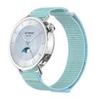 For Xiaomi Watch S4 41mm Quick Release Two Section Braided Nylon Loop Watch Band(Chrysanthemum Blue) - 1