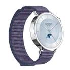 For Xiaomi Watch S4 41mm Quick Release Two Section Braided Nylon Loop Watch Band(Indigo) - 2
