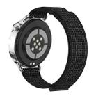 For Xiaomi Watch S4 41mm Quick Release Two Section Braided Nylon Loop Watch Band(Reflective Black) - 3