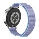 For Xiaomi Watch S4 41mm Quick Release Two Section Braided Nylon Loop Watch Band(Azure Blue) - 3