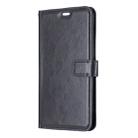 Crazy Horse Texture Horizontal Flip Leather Case with Holder & Card Slots & Wallet & Photo Frame for huawei p30(black) - 1