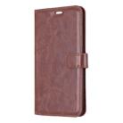 Crazy Horse Texture Horizontal Flip Leather Case with Holder & Card Slots & Wallet & Photo Frame for huawei p30(brown) - 1