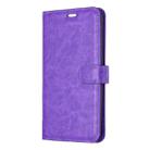 Crazy Horse Texture Horizontal Flip Leather Case with Holder & Card Slots & Wallet & Photo Frame for huawei p30(Purple) - 1