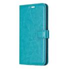 For Huawei P30 Lite Crazy Horse Texture Horizontal Flip Leather Case with Holder & Card Slots & Wallet & Photo Frame(blue) - 1