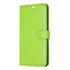 For Huawei P30 Lite Crazy Horse Texture Horizontal Flip Leather Case with Holder & Card Slots & Wallet & Photo Frame(green) - 1