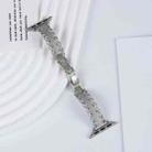 For Apple Watch 42mm / 41mm / 40mm / 38mm Lace Edged Diamond Alloy Metal Watch Band(Starlight) - 2
