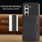 For Samsung Galaxy Z Fold7 5G Kalebol Strong Magnetic MagSafe Tri-Fold Wallet Side Sticker Leather Phone Case(Black) - 3
