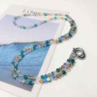 Crystal Pearl Mobile Phone Long Chain(Crystal Brilliance) - 1