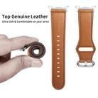 For Samsung Galaxy Watch8 / Watch8 Classic Classic Buckle Genuine Leather Watch Band(Brown) - 3