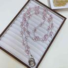Drop Crystal Crosses The Phone Chain(Pink) - 1
