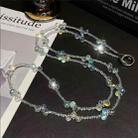 Drop Crystal Crosses The Phone Chain(White) - 1