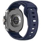 For Samsung Galaxy Watch8 / Watch8 Classic Reverse Buckle Single Color Silicone Watch Band(Midnight Blue) - 2