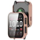 For Garmin Venu X1 Tempered Film Integrated PC Watch Protective Cover(Cherry Pink) - 2