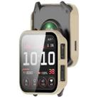 For Garmin Venu X1 Tempered Film Integrated PC Watch Protective Cover(Ivory White) - 2
