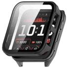 For Garmin Venu X1 Tempered Film Integrated PC Watch Protective Cover(Black) - 1