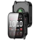For Garmin Venu X1 Tempered Film Integrated PC Watch Protective Cover(Black) - 2
