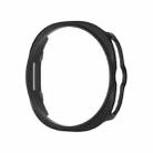 For Samsung Galaxy Watch8 Classic 46mm ENKAY Hat-Prince  2 in 1 Solid Color PC Watch Cover with Full Coverage PMMA Soft Film(Black) - 2