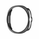For Samsung Galaxy Watch8 Classic 46mm ENKAY Hat-Prince  2 in 1 Solid Color PC Watch Cover with Full Coverage PMMA Soft Film(Metal Gray) - 2