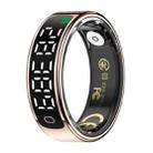 R13 SIZE 9 Smart Ring, Support Heart Rate / Blood Oxygen / Sleep Monitoring / Motion Sensing Game(Rose Gold) - 1