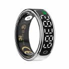 R13 SIZE 9 Smart Ring, Support Heart Rate / Blood Oxygen / Sleep Monitoring / Motion Sensing Game(Silver) - 2