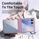 For Samsung Galaxy Z Flip7 5G Cold Ice Foldable Shockproof Phone Case(Pink) - 3