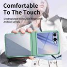 For Samsung Galaxy Z Flip7 5G Cold Ice Foldable Shockproof Phone Case(Green) - 3
