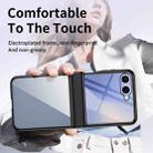 For Samsung Galaxy Z Flip7 FE  5G Cold Ice Foldable Shockproof Phone Case(Black) - 3
